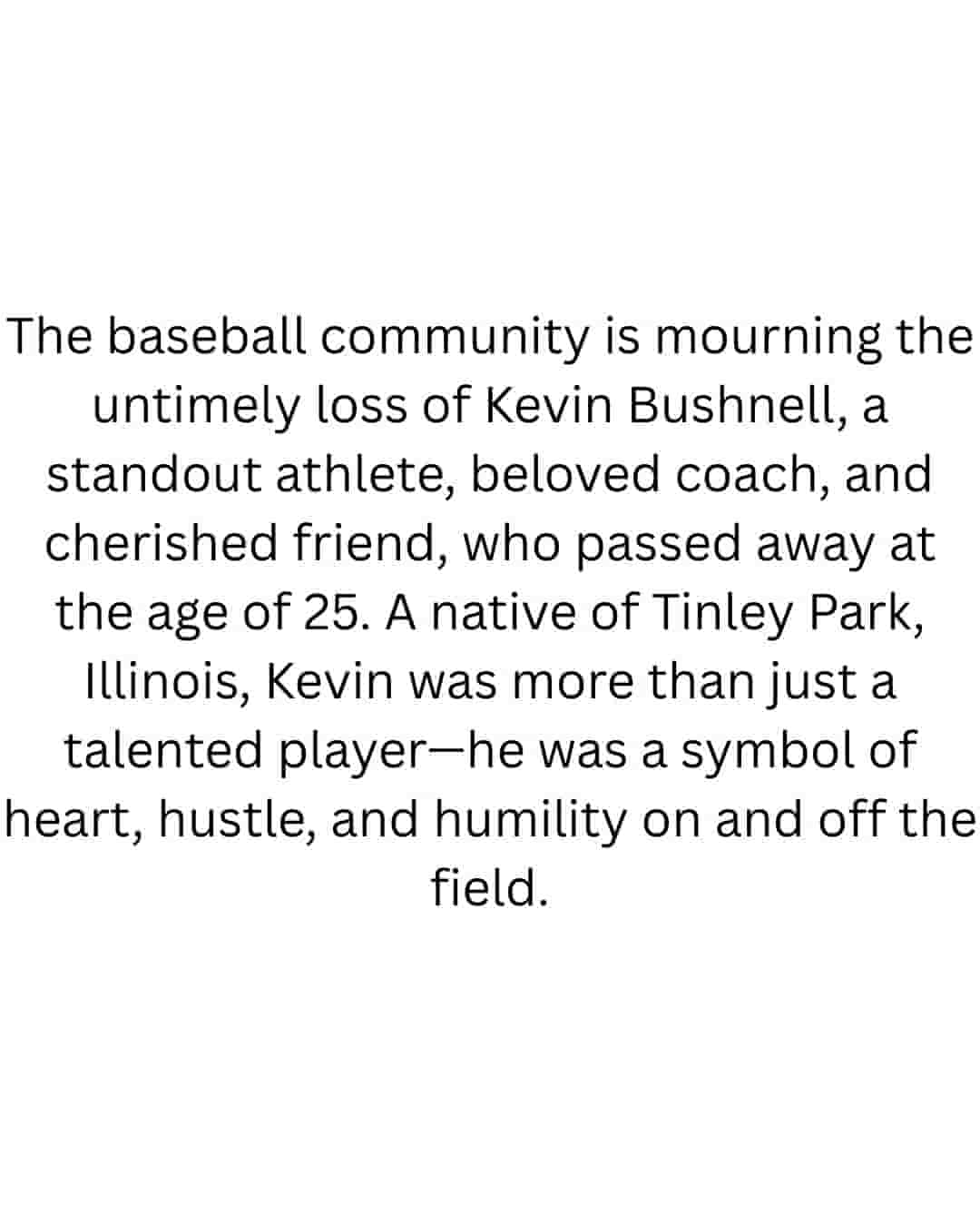 Kevin Bushnell Obituary