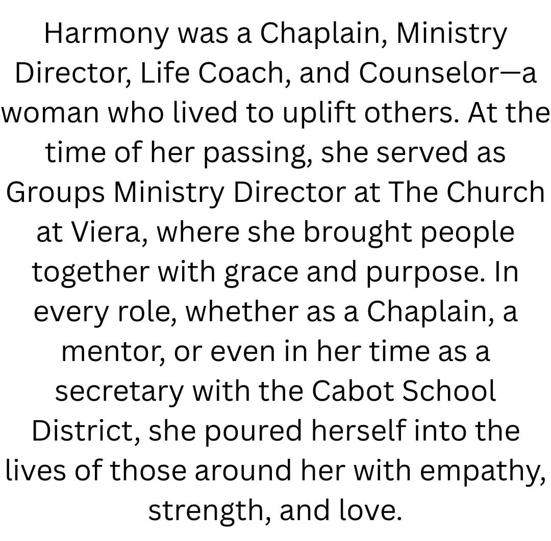 Harmony Charters Obituary