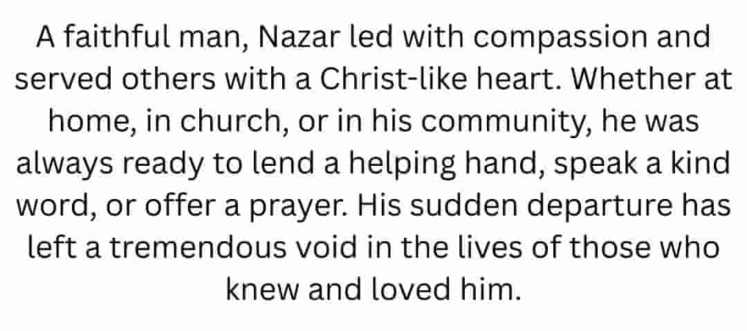 Nazar Logvis Obituary